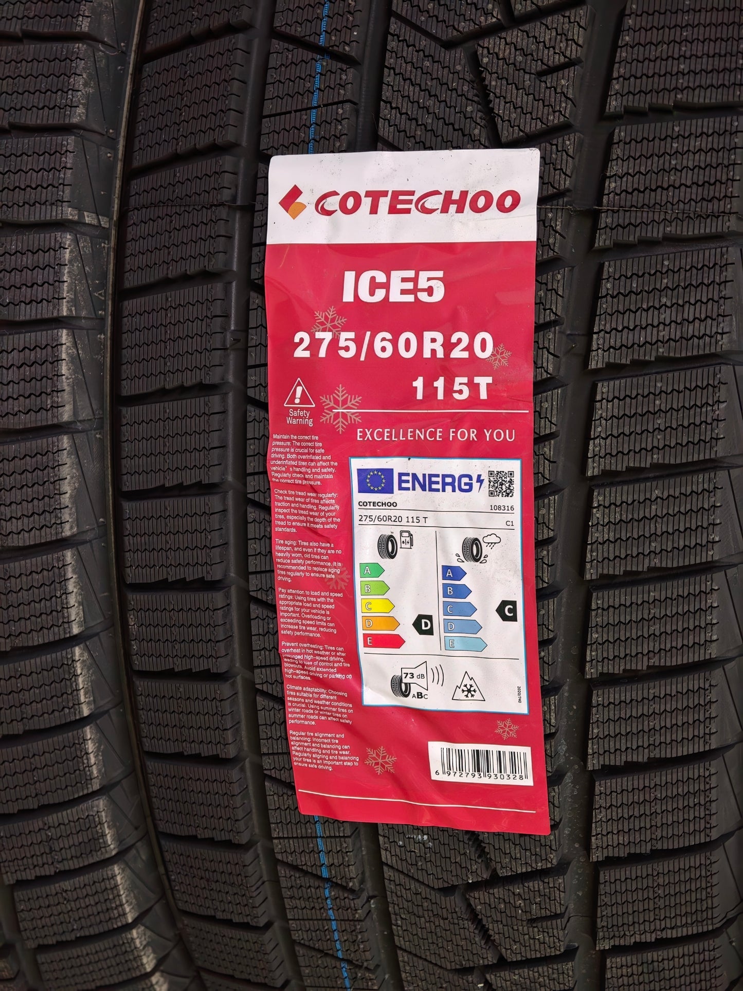 275/60R20 115T ice5 COTECHOO WINTER