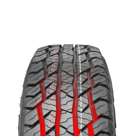 LT235/75R15 104/101S WILDTRAC AT X6 COTECHOO