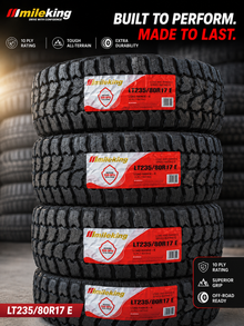 LT235/80R17 120/117gQ MK869 MILEKING ALL SEASONS M/T