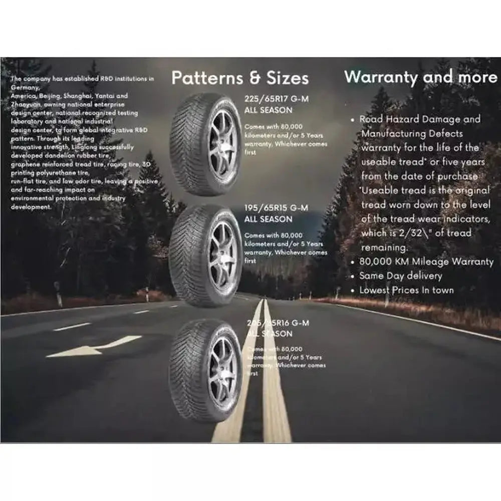215/50R17 GreenMax All Season 95V XL - F&L Tires
